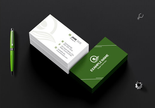 Business Card Layout