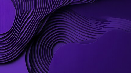 White Shapes, Circles, Bars, Spiral on Purple Background, Abstract Image, Texture, Pattern, Wallpaper, Smartphone Cover and Screen, Cell Phone, Computer, Laptop, 9:16 and 16:9 Format