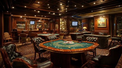 Elegant Casino Interior