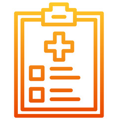 Fototapeta premium Medical Checkup Icon