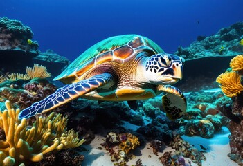 vibrant ocean ecosystems showcasing diverse underwater habitats filled colorful marine life rich biodiversity, coral, reef, fish, seaweed, algae, invertebrates