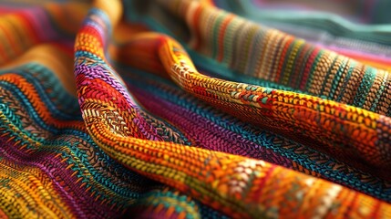 Hispanic textile pattern celebrating cultural heritage