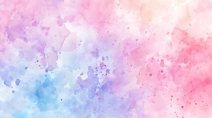 Obraz premium Pastel Watercolor Splash Background with Touch