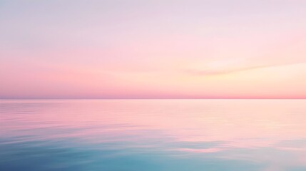 Obraz premium Soft Pastel Gradient Background with Calming Harmonious Visual Vibes
