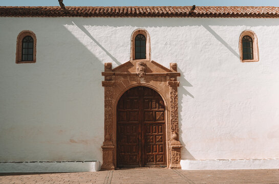 Iglesia de Santa Maria en Betancuria Fuerteventura Islas Canarias