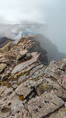 Panoramic views from Eriste Peak: An incomparable view of the Aragonese Pyrenees, where the lakes...