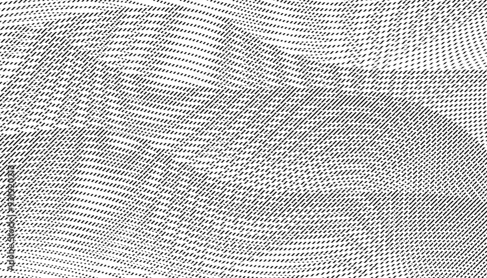 Poster black and white abstract and grunge dynamic pattern. wave effect of grunge shape. vector format illu