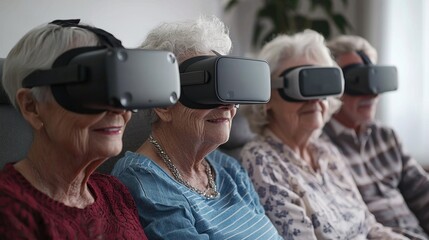 Seniors in VR.