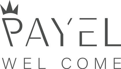 Jewelry logo design. Fashion logo design. Style or Lifestyle logo design. Payel logo design. 