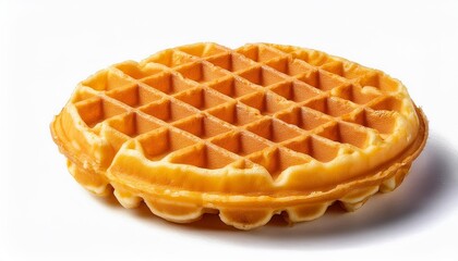 waffles on a white plate