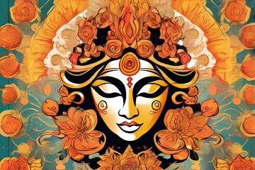 female face illustration