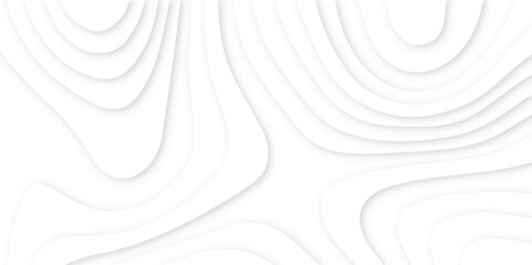 Abstract White paper cut background with lines.3d realistic papercut decoration textured with wavy layers. modern wallpaper texture and 3d realistic design use for banner flyers, posters.	