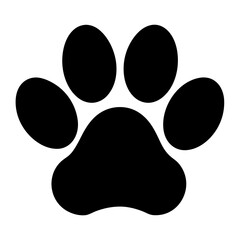 Paw Print Vector Illustration