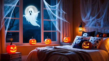 Halloween Kids bedroom
