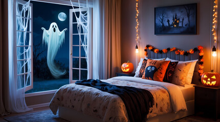 Halloween Kids bedroom
