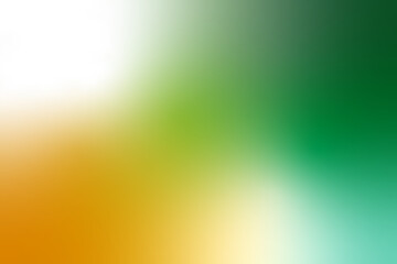 Colorful Nature Gradient Blurry Background. Abstract Art Wallpaper. Vector Illustration