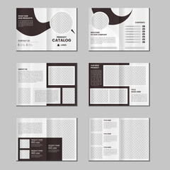 Catalog design or 12 pages product catalogue template design