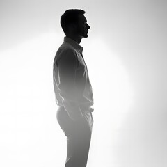 silhouette of a person