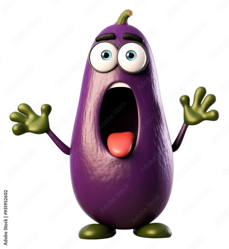 Canvas Prints PNG Aubergine cartoon purple white background.