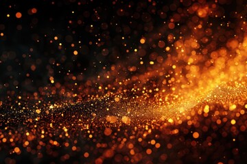 Obraz premium Abstract Golden Glitter Background
