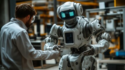 Fototapeta premium Robotics Testing Ground