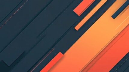 Obraz premium Abstract flat design background