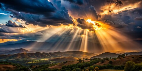 Obraz premium * Moody: The lighting should be dramatic and evocative.