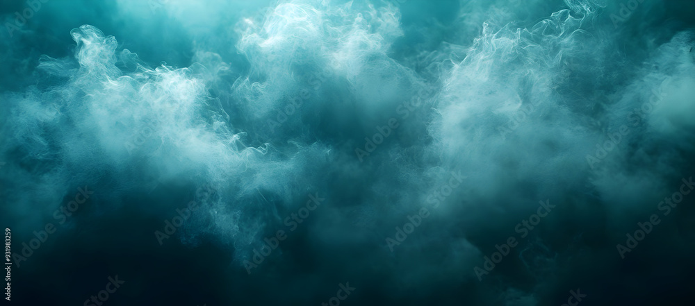 Aufkleber mysterious and serene clouds with ethereal light creating an atmospheric and tranquil backdrop for a