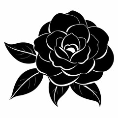 Camellia Black silhouette