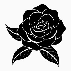 Camellia Black silhouette
