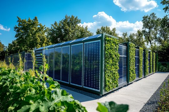 Eco-Friendly Data Center: Green Technology Infrastructure Leading the Way to Clean Energy Solutions