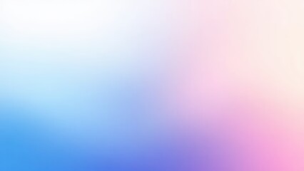 Abstract Pastel Background with Blue, Pink and White Gradient
