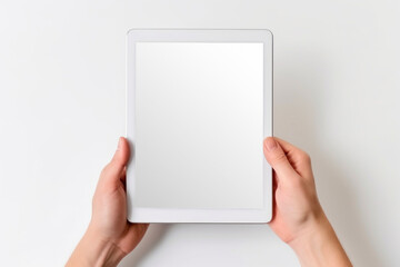 PNG tablet screen mockup, transparent design