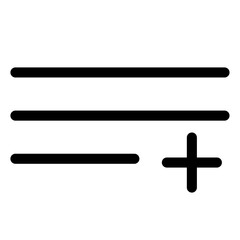 Obraz premium Flat and minimal list icon symbol - Basic user interface list symbol