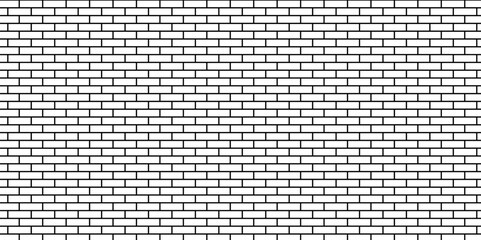 Realistic white wall brick. White brick wall texture seamless vector illustration