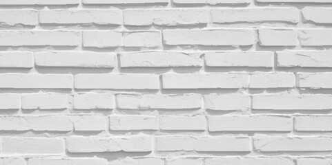 Abstract white brick wall texture for pattern background. Background texture of white brick wall. white brick texture seamless vector illustration