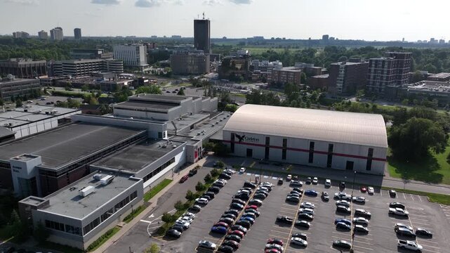 Aerial view of Carleton University Campus