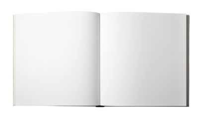 Book pages png, design element, transparent background