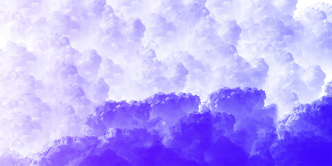 abstract watercolor Blue clouds are isolated on a transparent PNG background. 3D realistic soft effect clouds. Vector illustration used anywhere live art canvas cold love fresh crystal clean