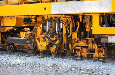 Plasser Theurer is manufacturer of rail track maintenance and track machines working