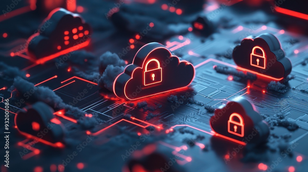 Poster cyber security and cloud computing