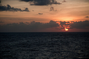 Sunset over the Gulf of Mexico