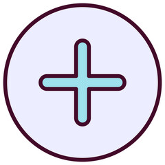 Obraz premium Add Outline Color Icon