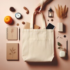 Surrounded by Tech Gadgets and Design Sketches at Minimalist Desk