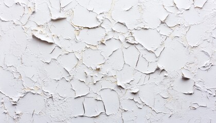 Naklejka premium Background of white color with a texture of painted paint. Rough surface for various purposes