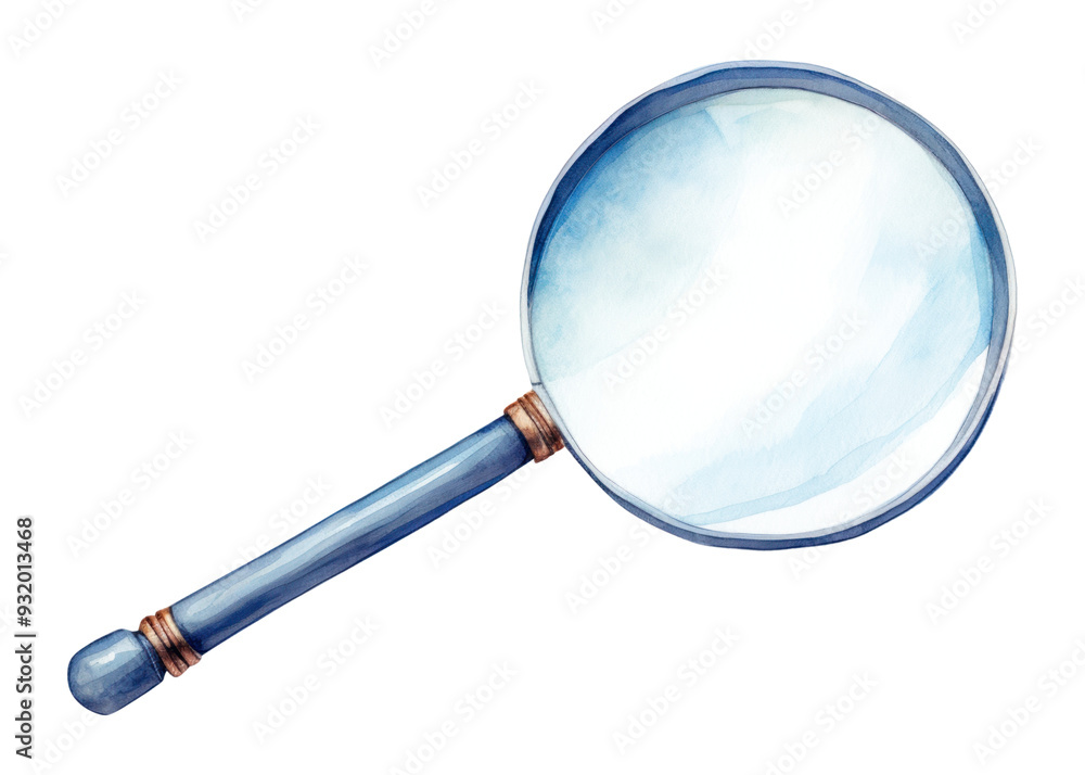 Poster PNG Magnifying glass magnifying paper education.