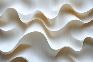 Obraz premium Abstract background of white plywood texture created with generative AI
