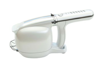Modern hand mixer design Isolated On Transparent Background