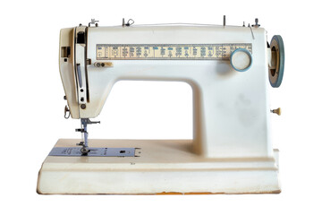 Modern electronic sewing machine Isolated On Transparent Background