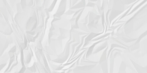 Empty Old paper craft Close up texture of white cardboard crumple on a creased recycle white craft paper texture background. grunge wrinkle old paper.